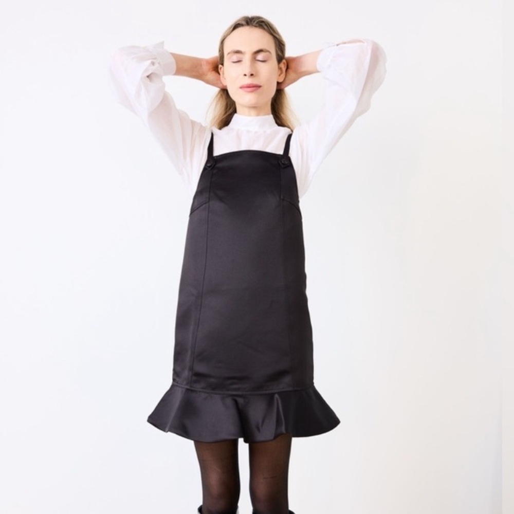 GANNI
Duchesse Satin Mini Dress